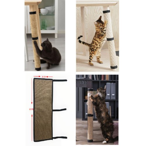 Doğal Sisal Kedi Tırmalama Halısı - Mobilyalarınızı Koruyan Çözüm