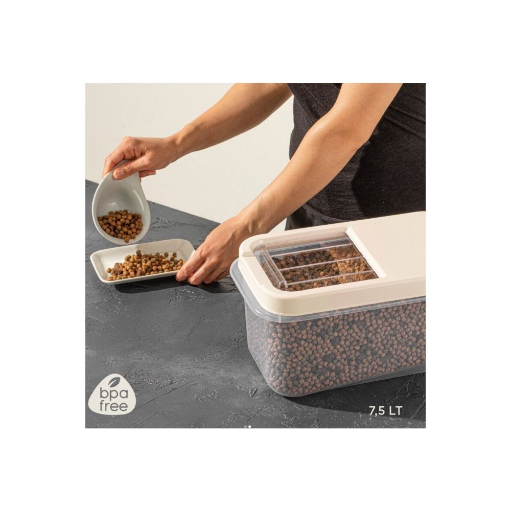 2 Adet 5 Lt Kayar Kapaklı Kedi Köpek Kuru Mama Saklama Kabı - Multibox Evcil Hayvan Mama Kutusu 2 Adet 5 Lt Kayar Kapaklı Kedi Köpek Kuru Mama Saklama Kabı - Multibox Evcil Hayvan Mama Kutusu